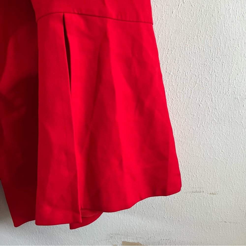 Eloquii Blazer Red Single Button Bell Split Sleev… - image 5